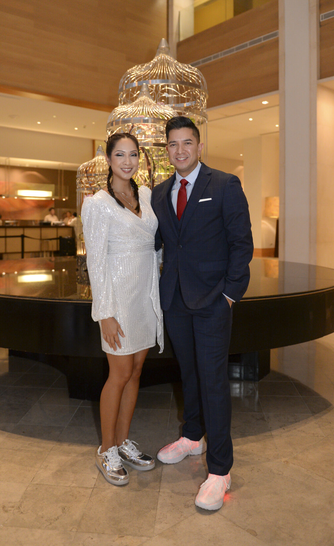 Make-A-Wish Black Tie & Tennies Gala: Tina Thai and Logan Reyes